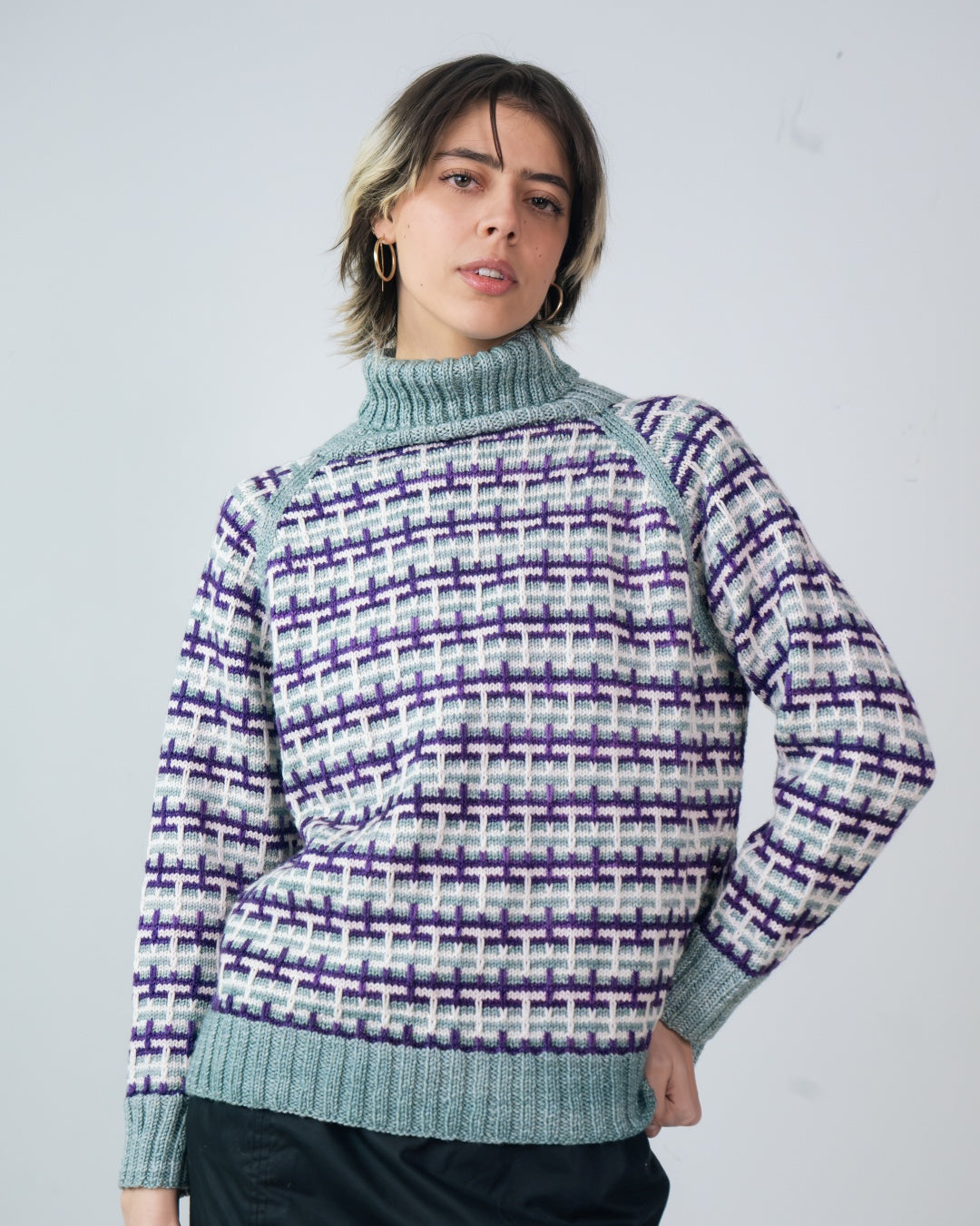 Alkioni Pullover - Knitting Pattern and Optional Kits