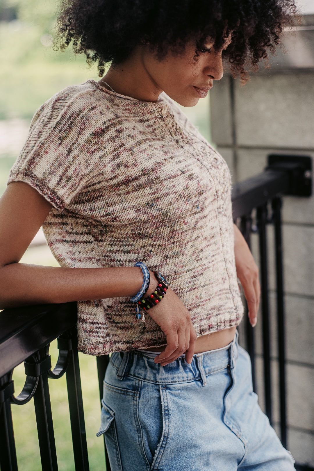 Cloud 9 Tee | Knitting pattern and Optional kits