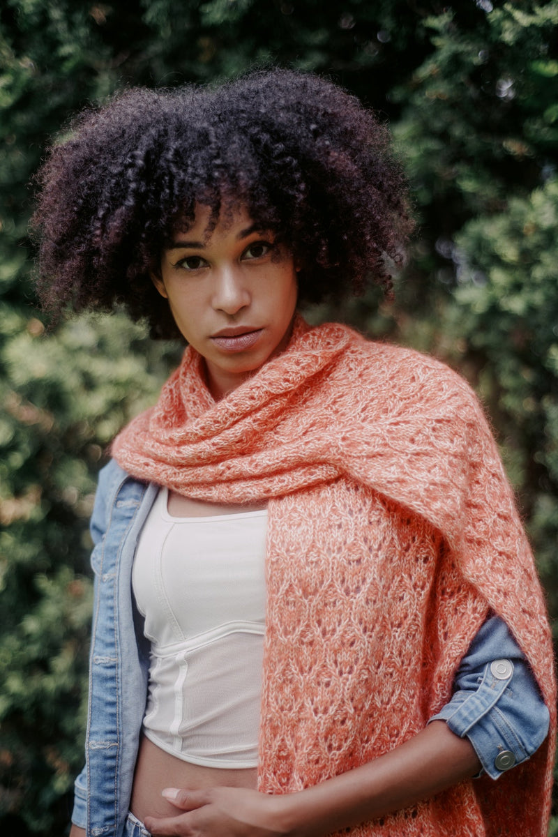Solstice Shawl | Knitting pattern with Optional Kits