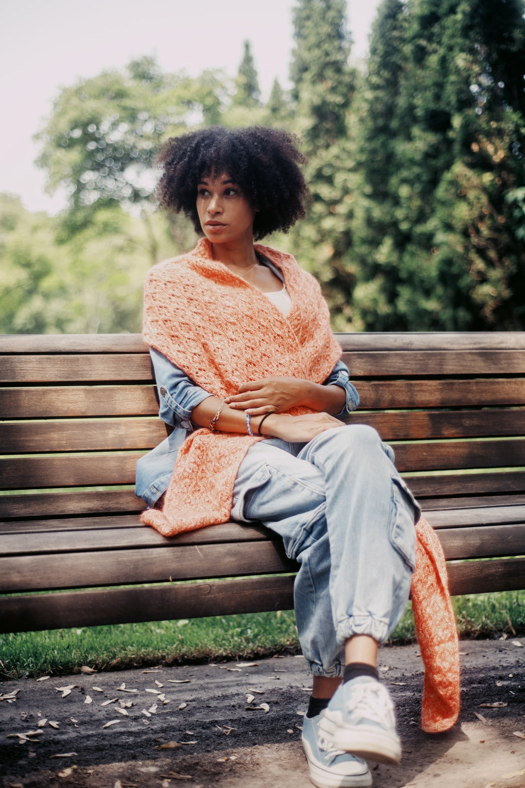 Solstice Shawl | Knitting pattern with Optional Kits