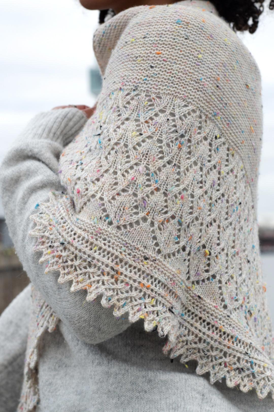 Vulkan Shawl | Knitting kit