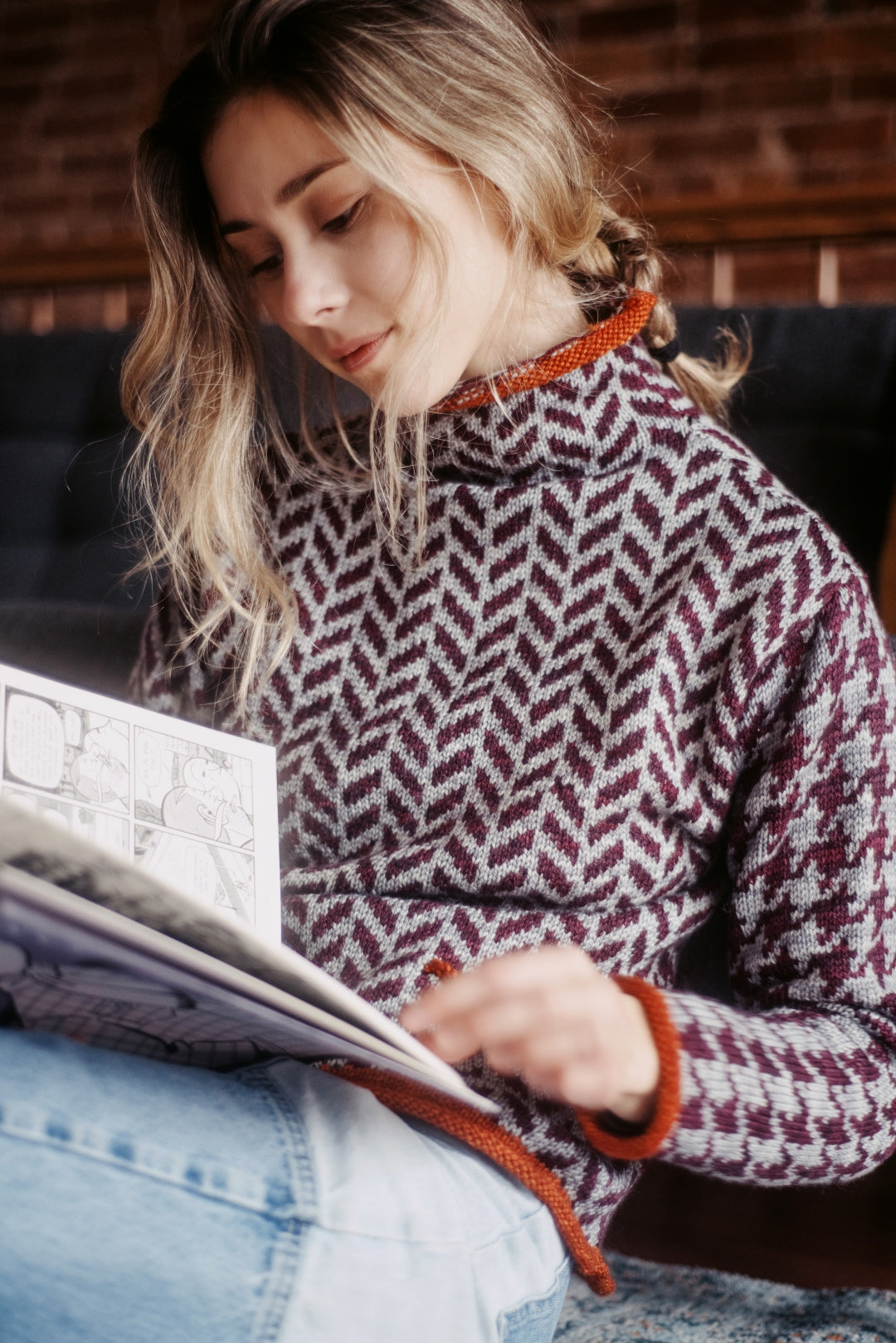 Erika Sweater | Knitting Pattern and Optional Kits