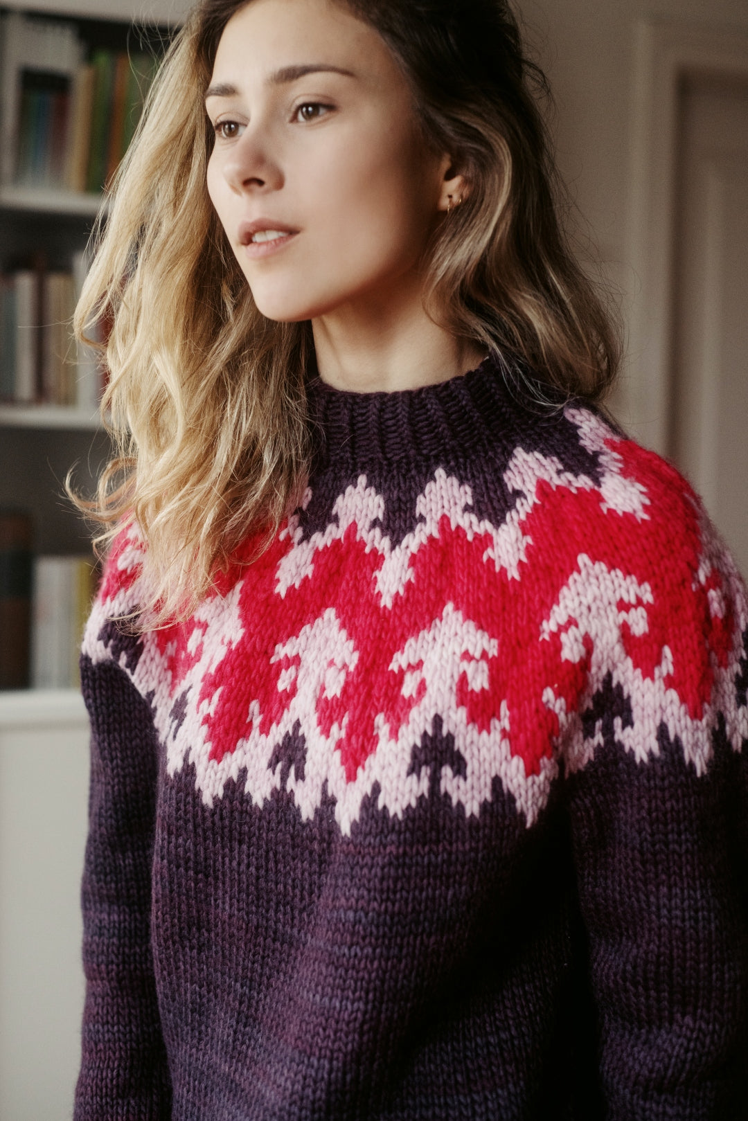 Acanthus Yoke Pullover | Knitting Pattern and Optional Kits