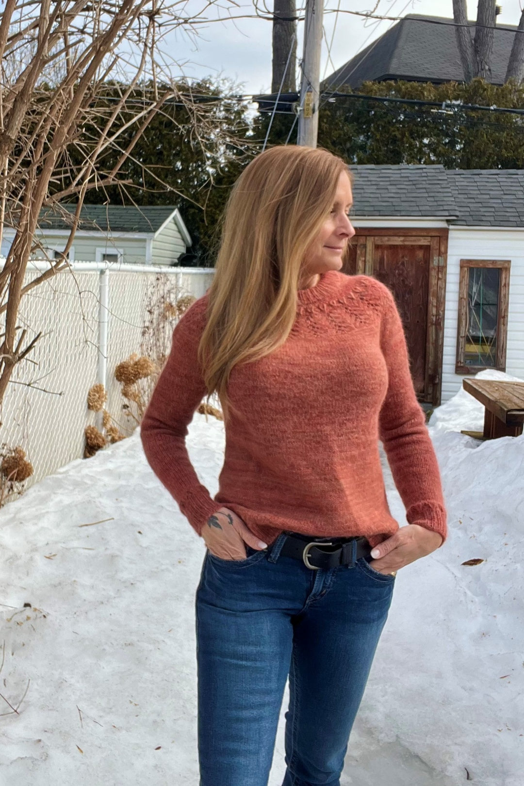 Douce Églantine Pullover | Knitting Kits