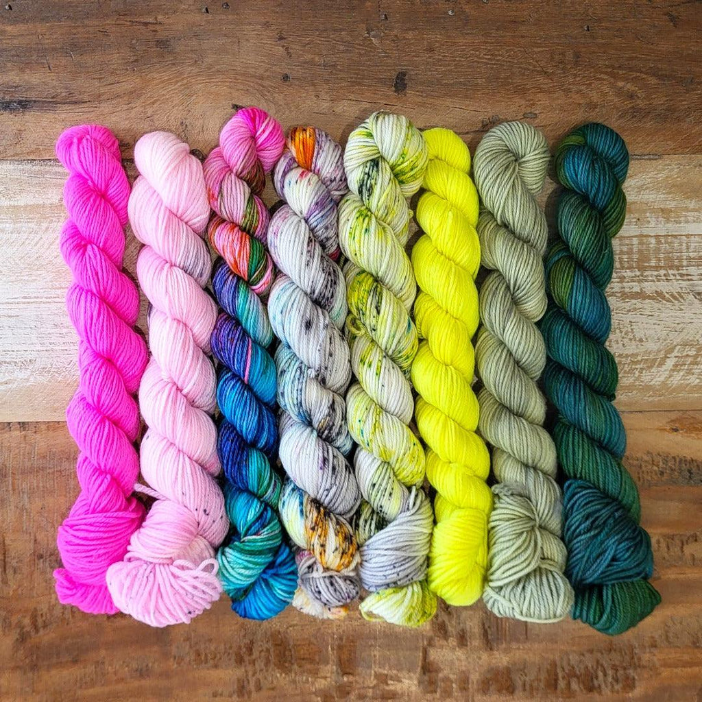 Hand dyed Yarn - BIS-SOCK BISMINI NEON