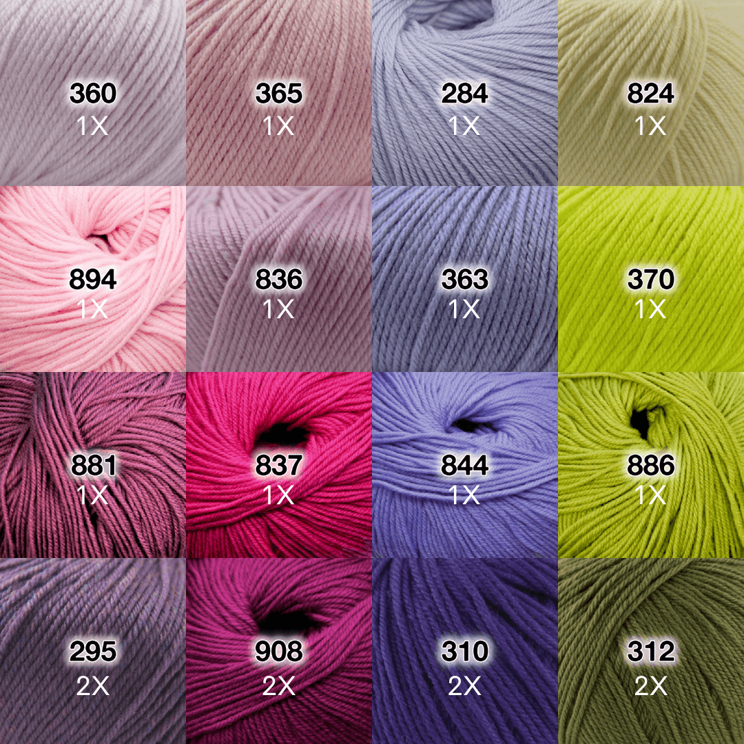 Gradient Lapghan Blanket | Knitting kits - Biscotte Yarns