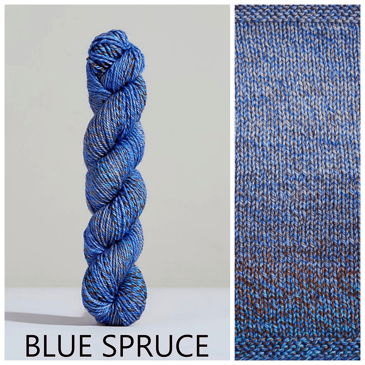 Urth spiral grain worsted BLUE SPRUCE