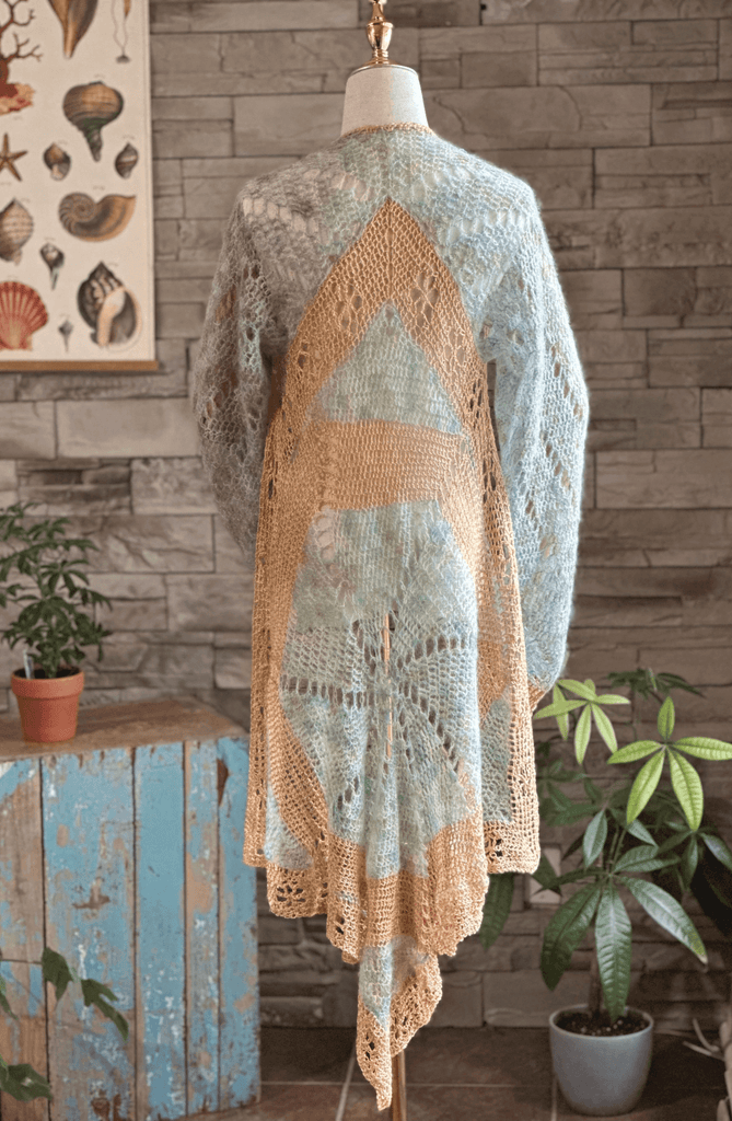Candy Floss Cape - Crochet Pattern