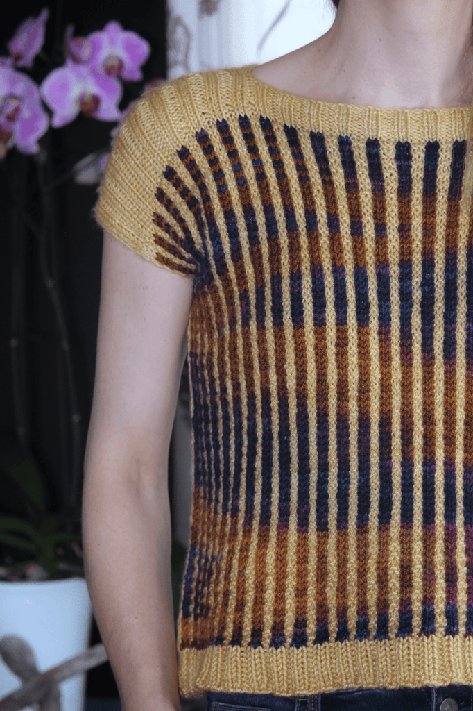 Clafou-Tee | Free Knitting Pattern - Biscotte Yarns