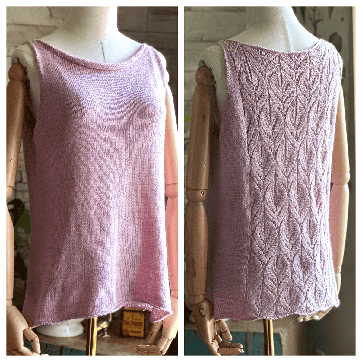 tank top knitting pattern