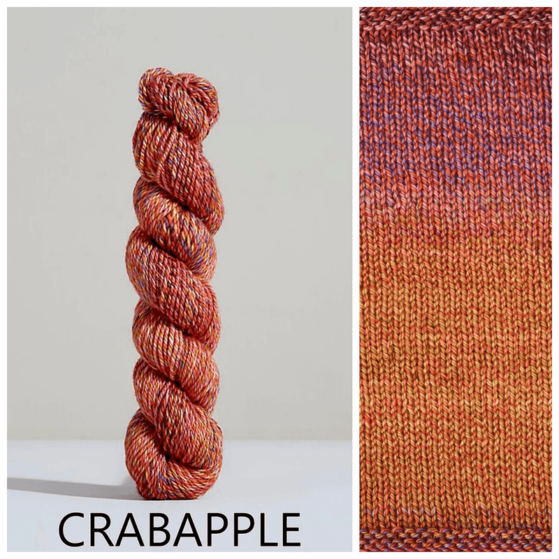 Urth spiral grain worsted CRABAPPLE