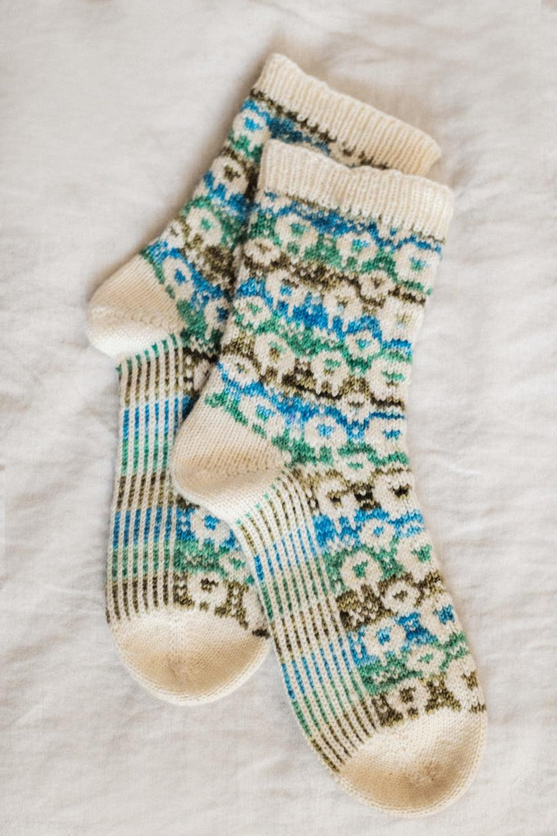 Les Moutons de Biscotte | Free sock pattern - Biscotte Yarns