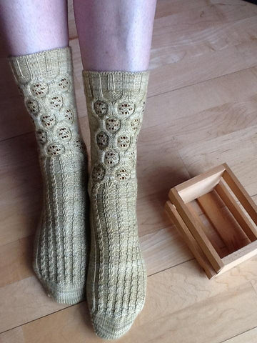 Socks pattern Miel 🍯 - Biscotte Yarns