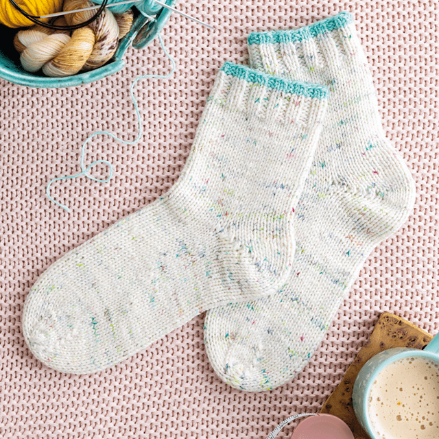 Knit a Box of Socks by Julie Ann Lebouthillier - Biscotte Yarns