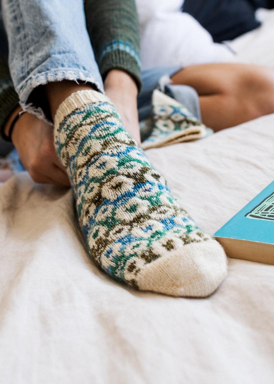 Les Moutons de Biscotte | Free sock pattern - Biscotte Yarns