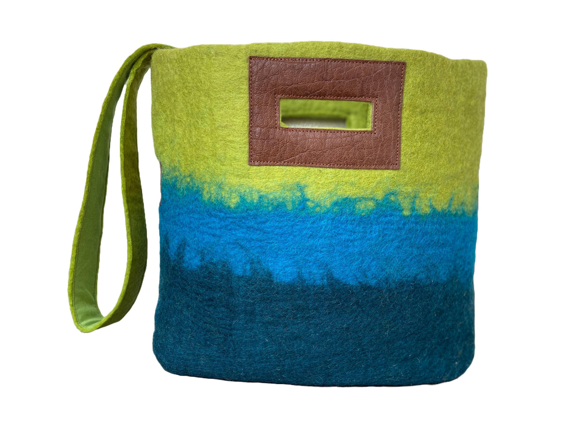 Fibres of Life - Ombre Tote Bag - Biscotte Yarns