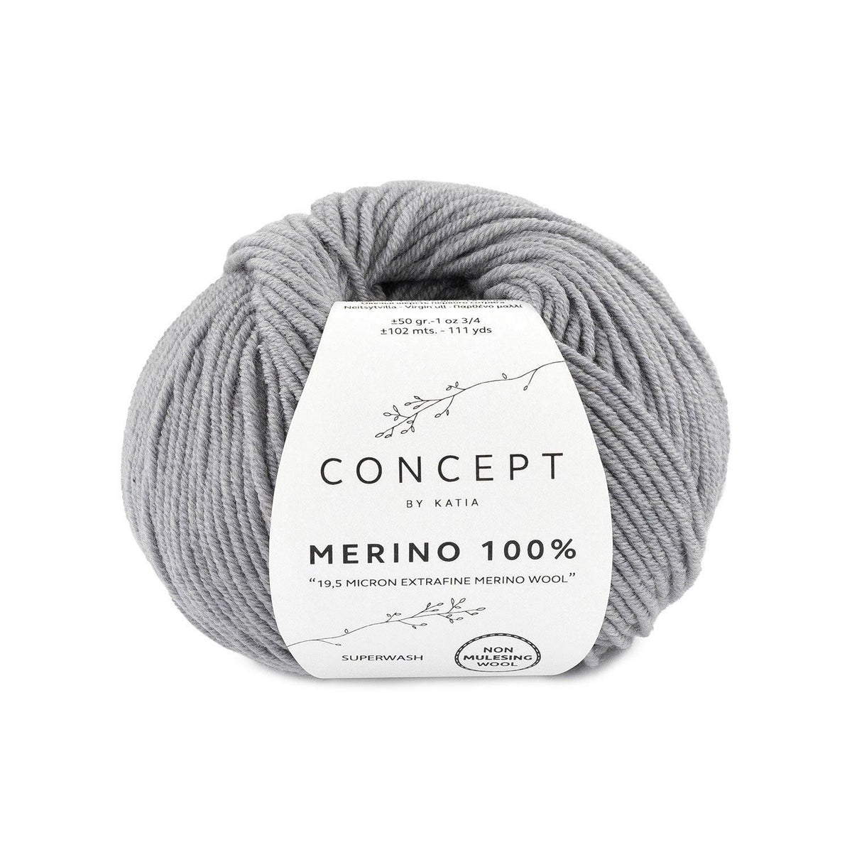 100% Merino- Katia - Biscotte Yarns