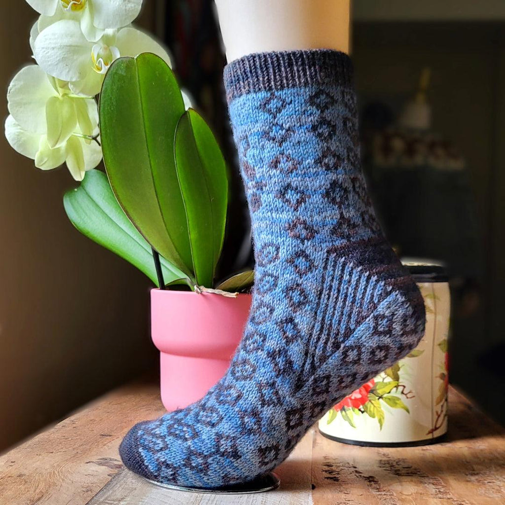 Martha Socks - Knitting pattern and knitting kits