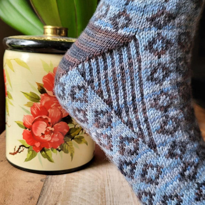 Martha Socks - Knitting pattern and knitting kits