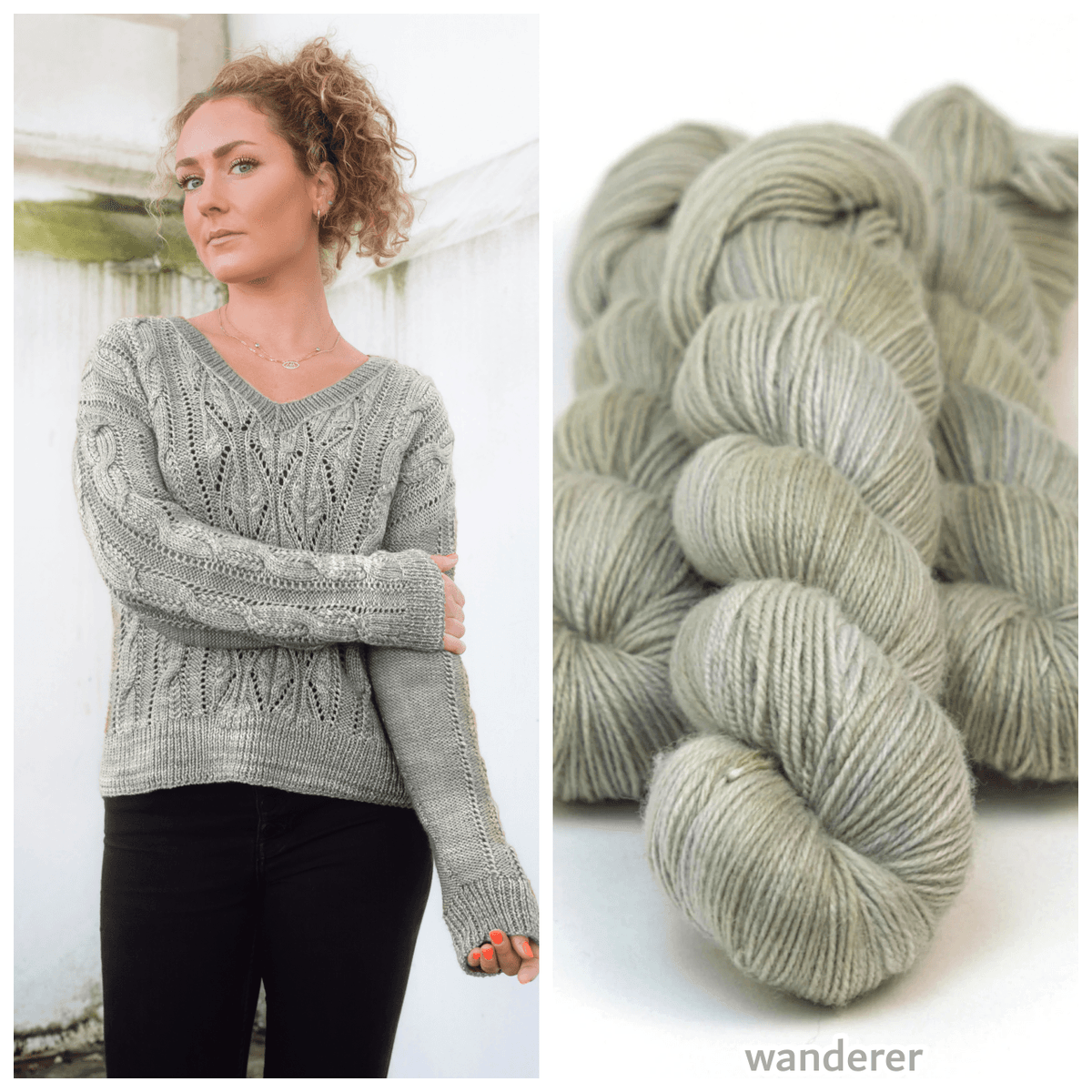 Zenia Sweater | Knitting kit - Biscotte Yarns