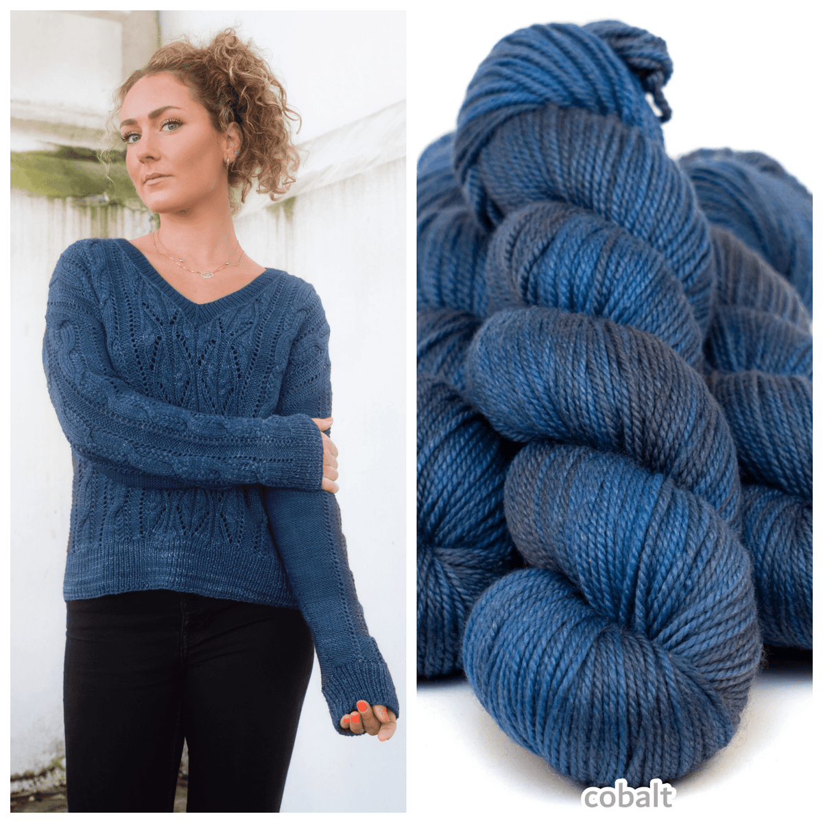 Zenia Sweater | Knitting kit - Biscotte Yarns