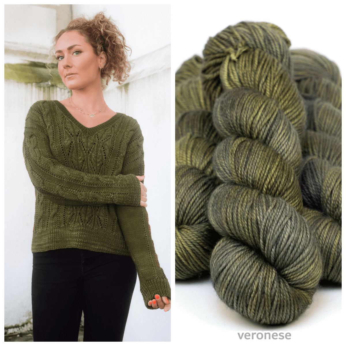 Zenia Sweater | Knitting kit - Biscotte Yarns