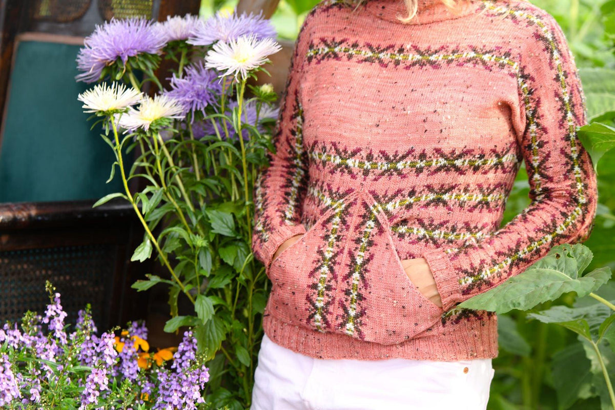 Trinity Sweater | Knitting kit - Biscotte Yarns