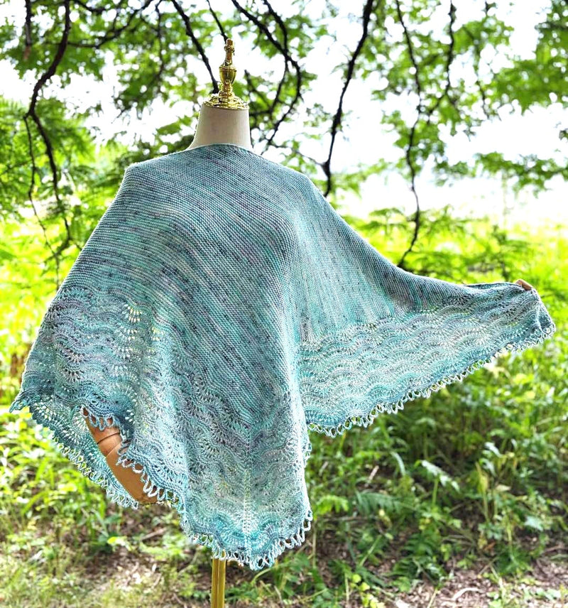 Vøyenfallen Shawl | Knitting kits