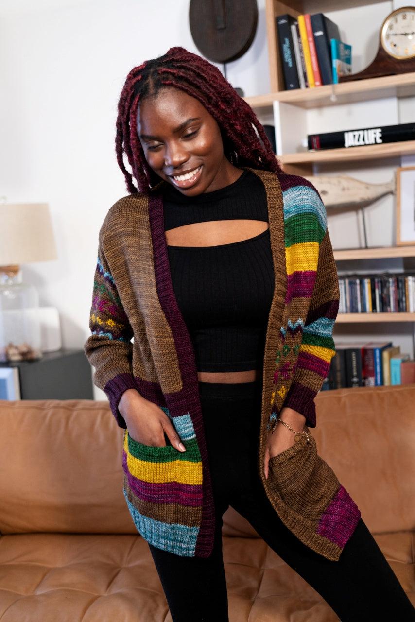 Danae Cardigan | Knitting Pattern - Biscotte Yarns