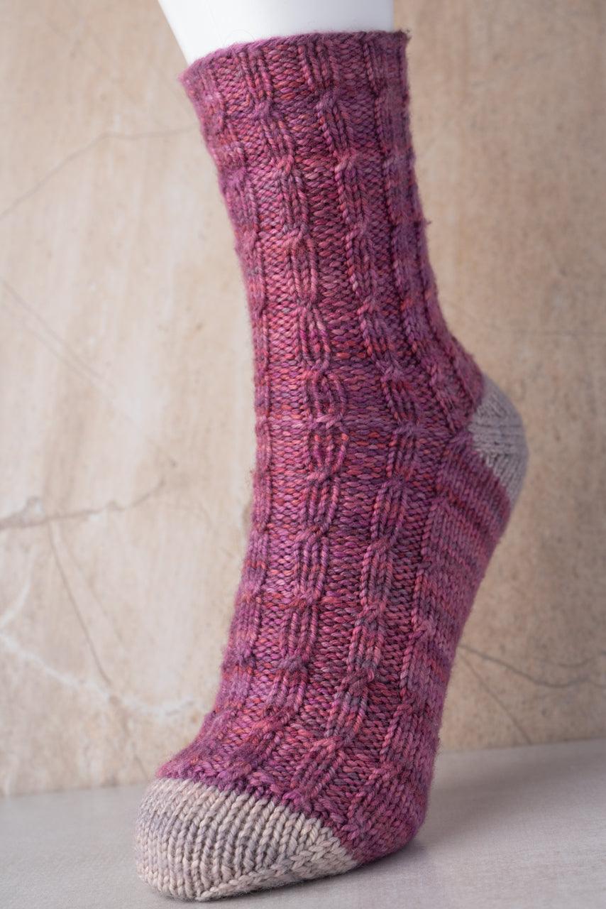 Twizzler | Sock Pattern - Biscotte Yarns