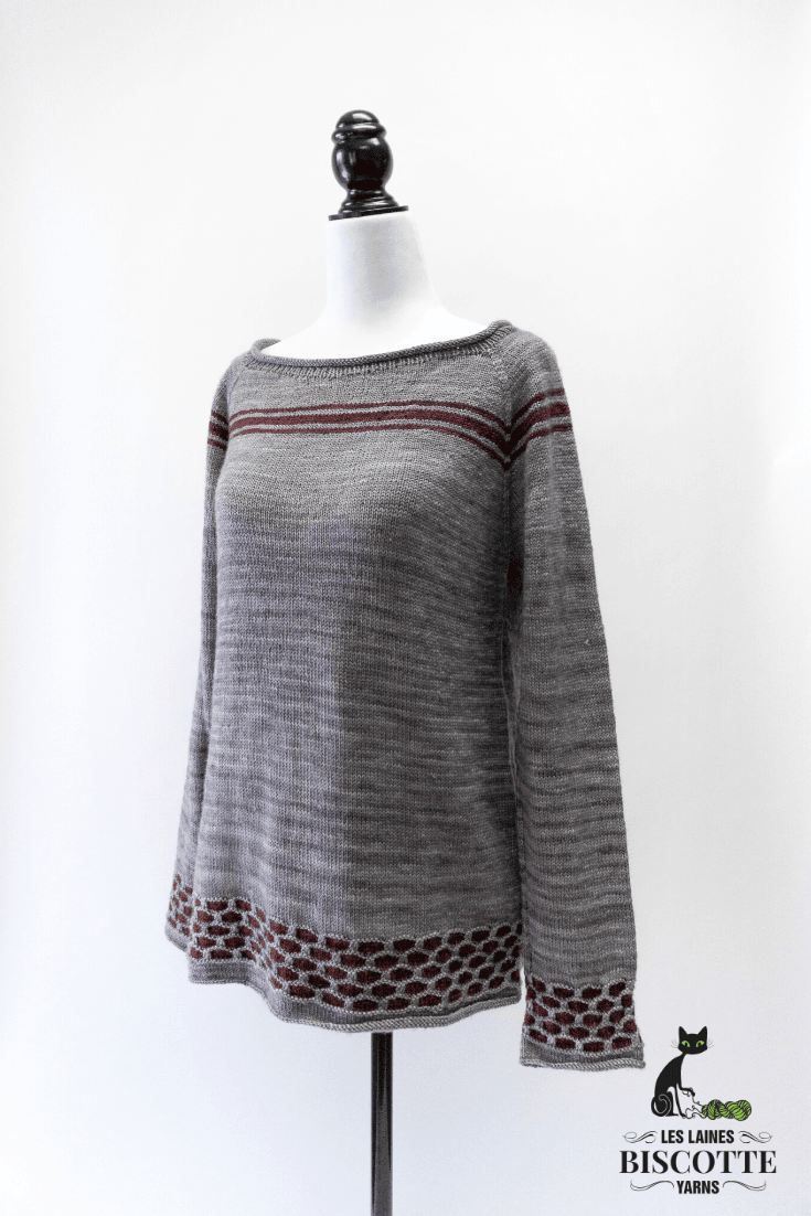 Hanikamu Sweater | Knitting Pattern - Biscotte Yarns