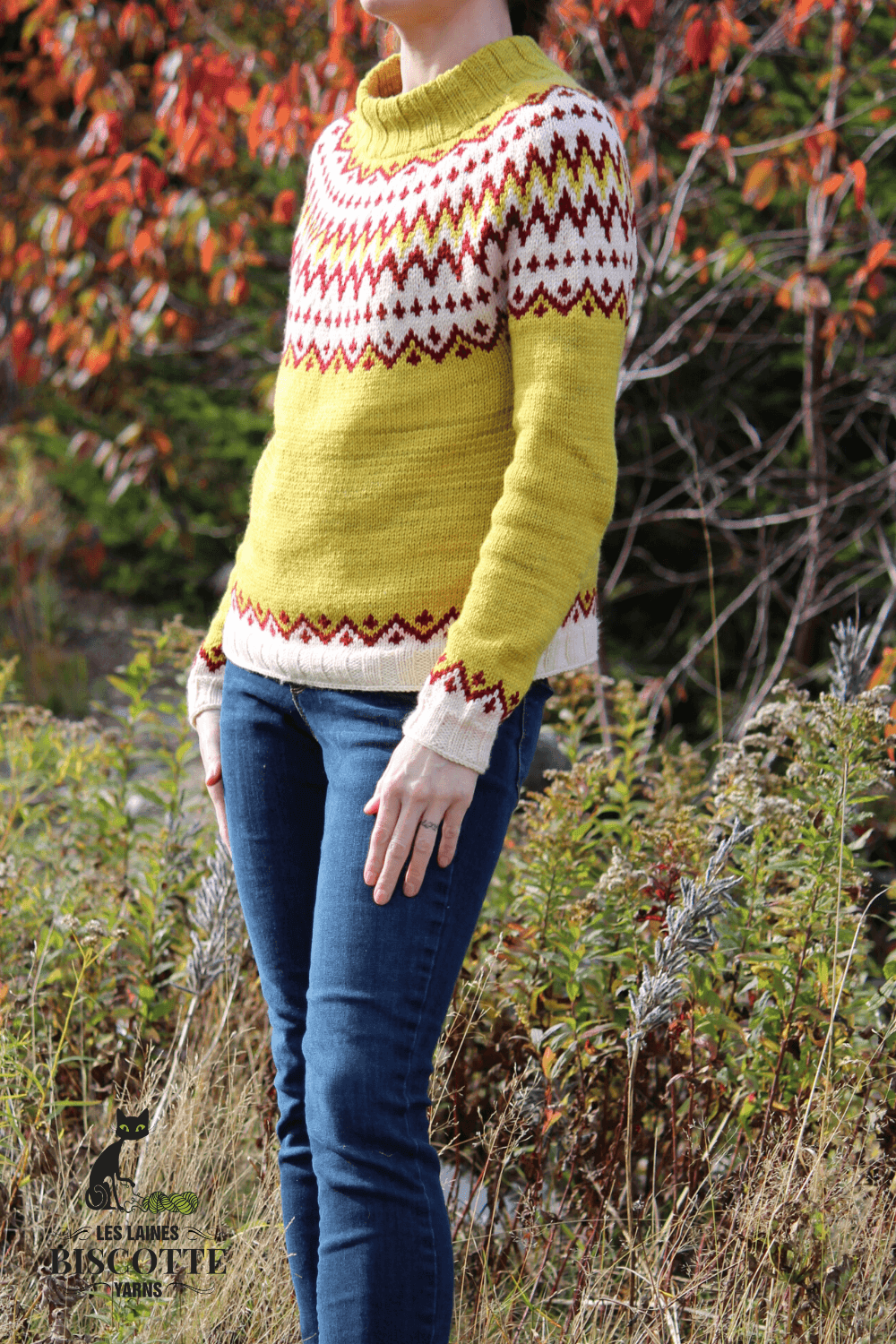 Peysa Pullover | Knitting Pattern - Biscotte Yarns