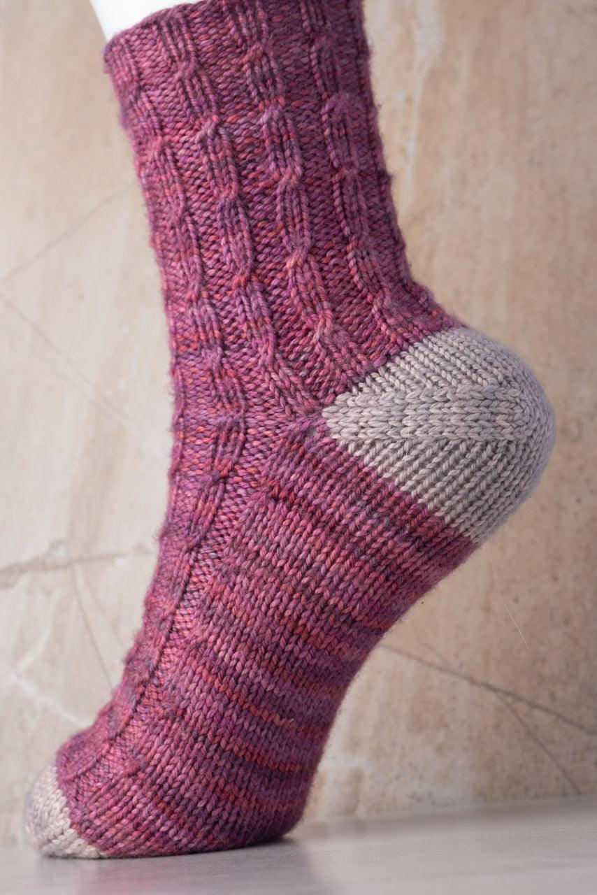 Twizzler | Sock Pattern - Biscotte Yarns