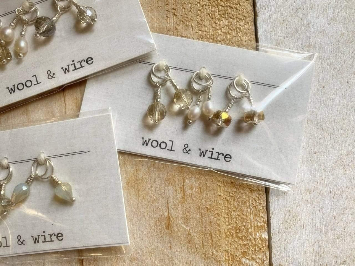 NNK Press Wool & Wire - Mini stitch markers - Biscotte Yarns