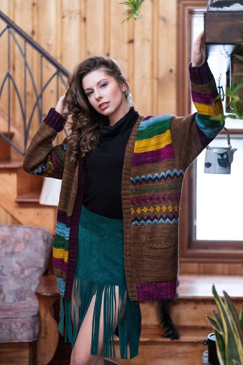 Danae Cardigan | Knitting Pattern - Biscotte Yarns