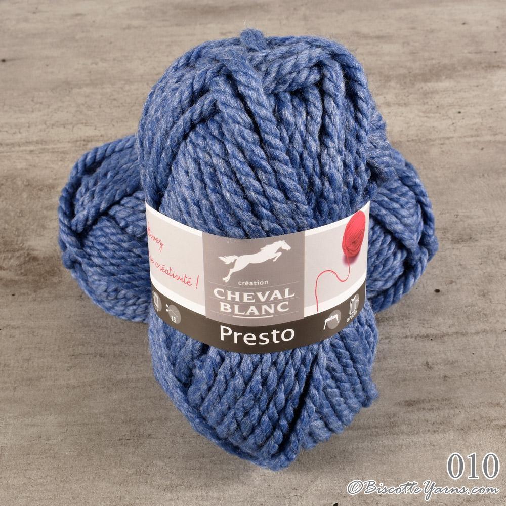 Laines Cheval Blanc - PRESTO - Biscotte Yarns