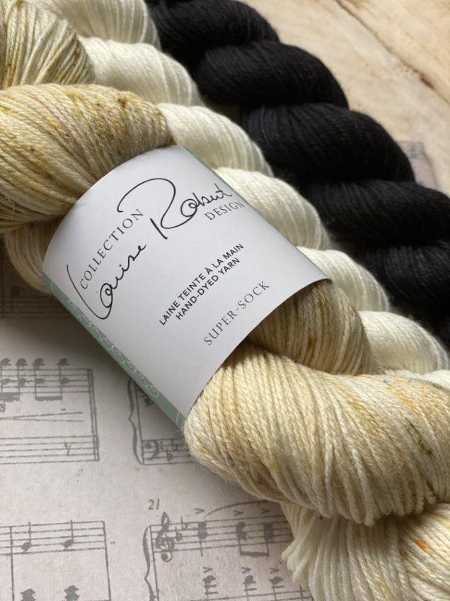 Étude 🎹🎻 | Knitting kit - Biscotte Yarns