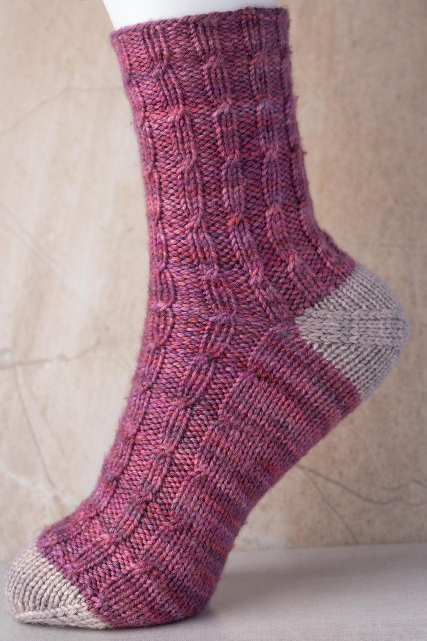 Twizzler | Sock Pattern - Biscotte Yarns