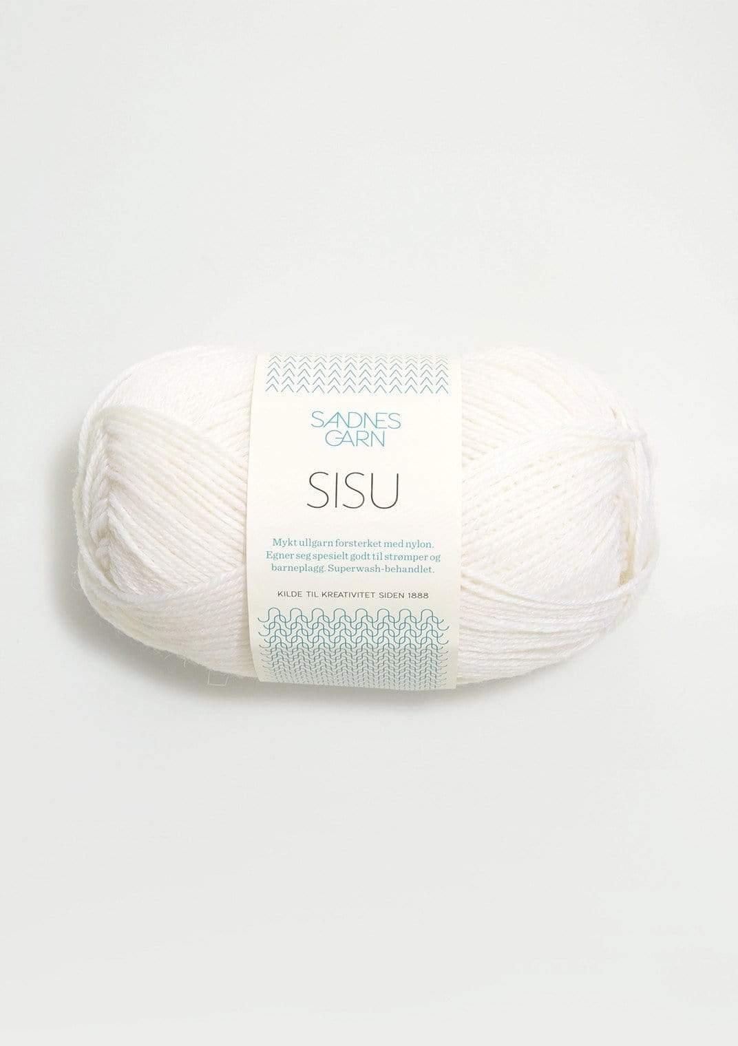 Sandnes Garn - Sisu - Color: 1001 - White