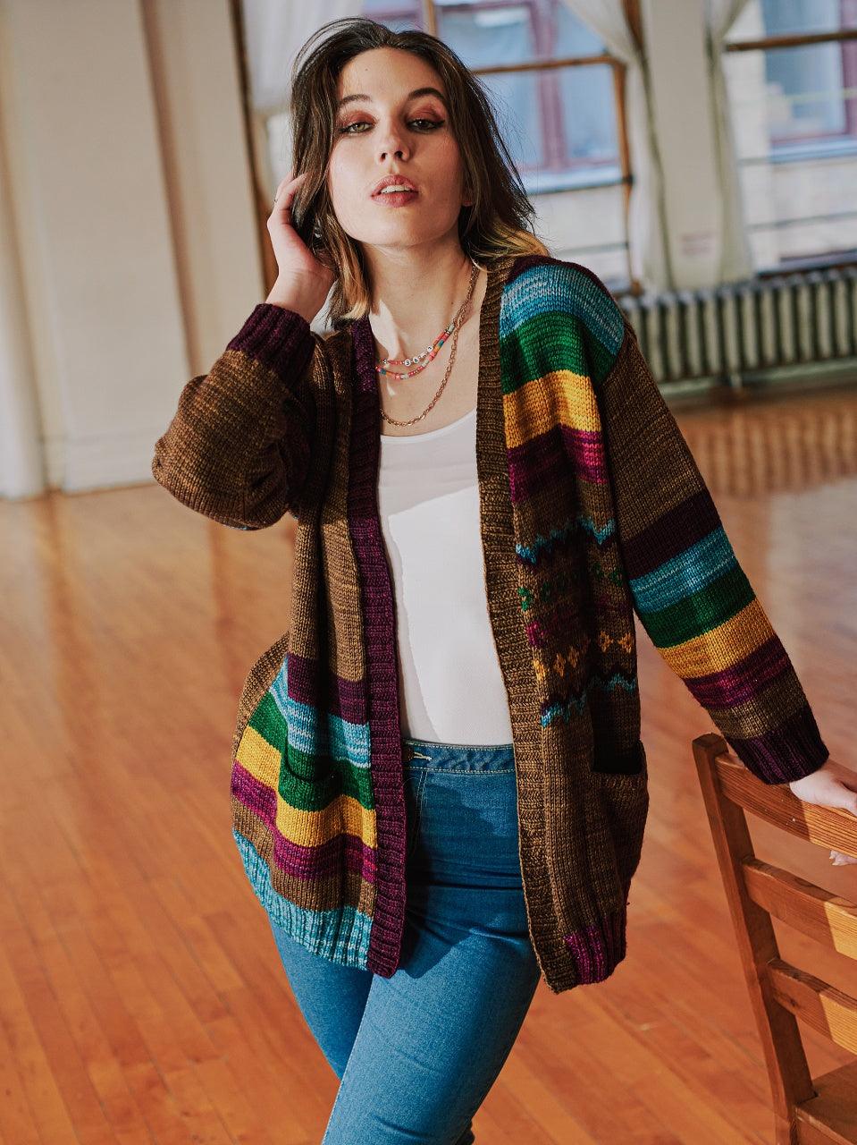 Danae Cardigan | Knitting Pattern - Biscotte Yarns