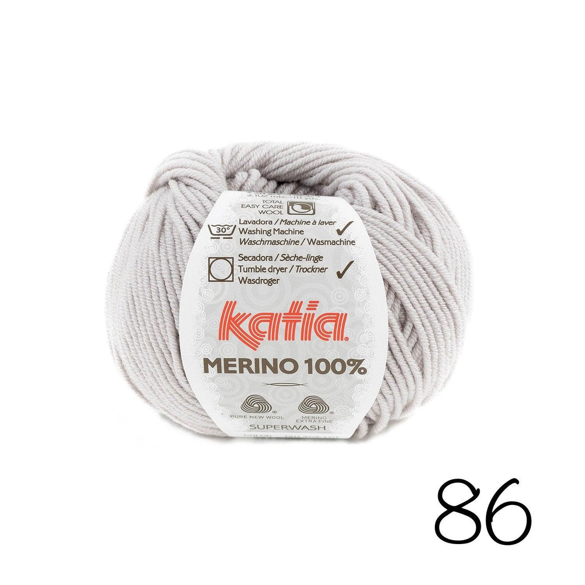 100% Merino- Katia - Biscotte Yarns