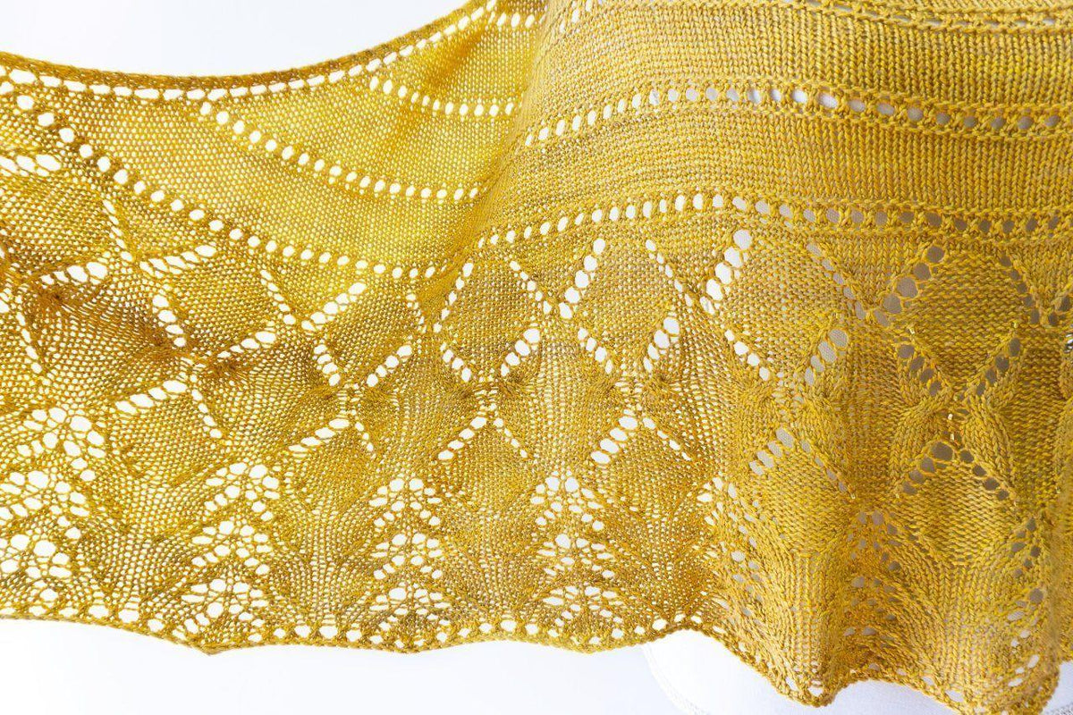 Summer Butterflies Shawl Knitting kits - Biscotte Yarns