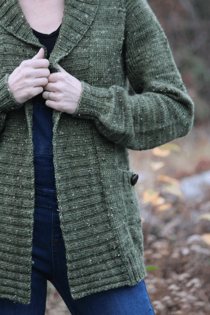 Kalamata Cardigan | Knitting Pattern - Biscotte Yarns