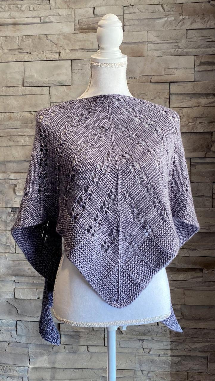 Atrato Shawl Pattern - Biscotte Yarns