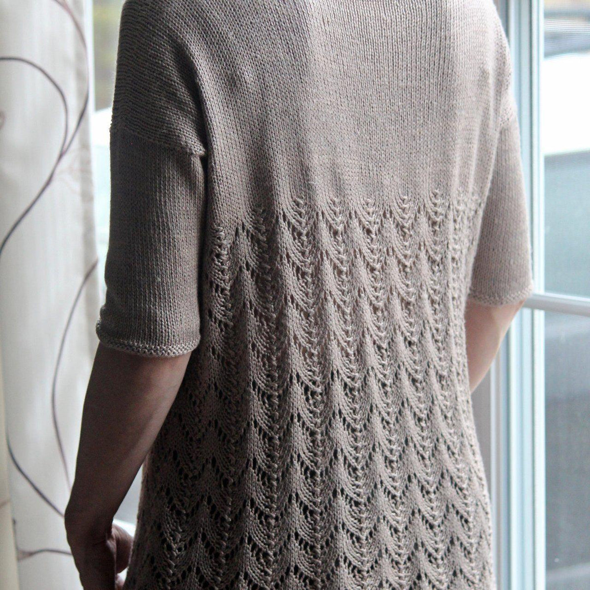 Grace Silk Tee | Free Knitting Pattern - Biscotte Yarns