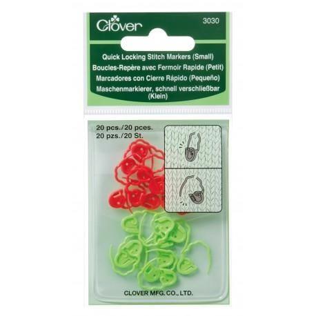 Stitch Markers Clover 3030, 3031 ou 3032 - Biscotte Yarns