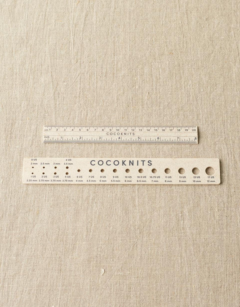 Cocoknits Magnetic Ruler & Gauge Set - Biscotte Yarns