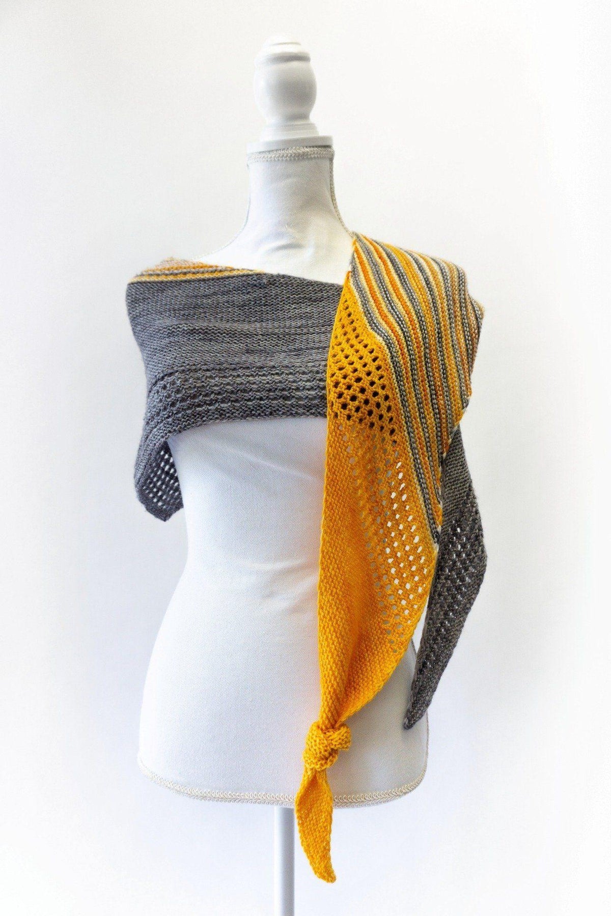 MAGIC SPRING SHAWL knitting kit by Katerina Bobkova - Biscotte Yarns