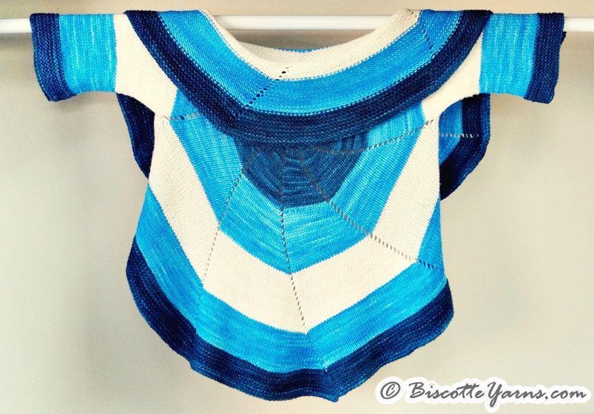 Knitting pattern - Biscotte's Pinwheel - Biscotte yarns