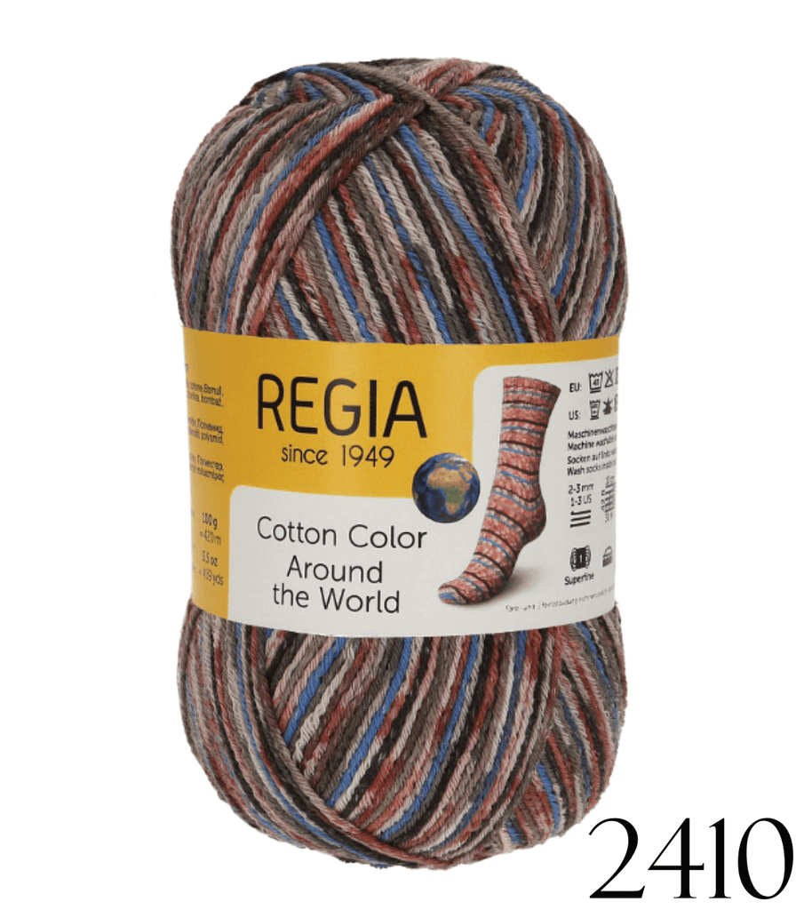 Regia Cotton ♥ Around The World color - Biscotte Yarns